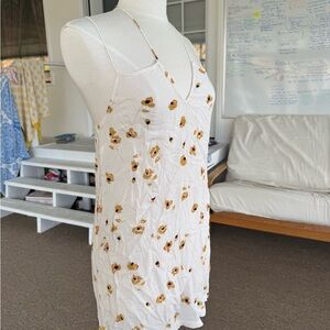 Billabong Floral Crepe Starry Sundress Dress